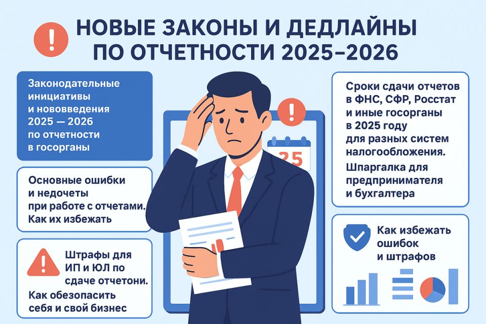 Обновления в отчетности: что нужно знать предпринимателям в 2025 году