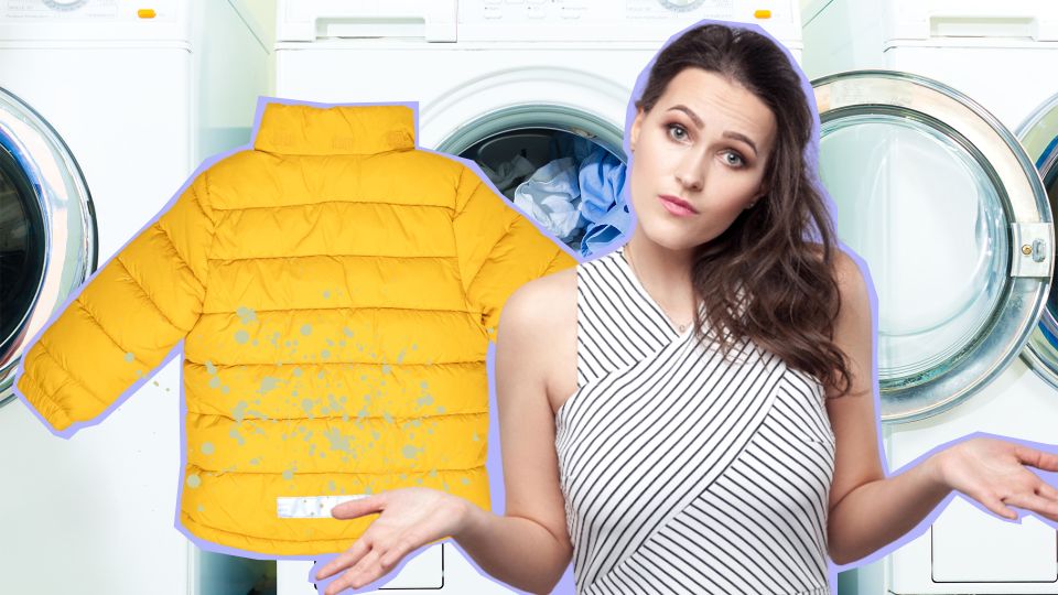 Не спешите нести в химчистку: пуховик можно спасти от пятен без долгой стирки