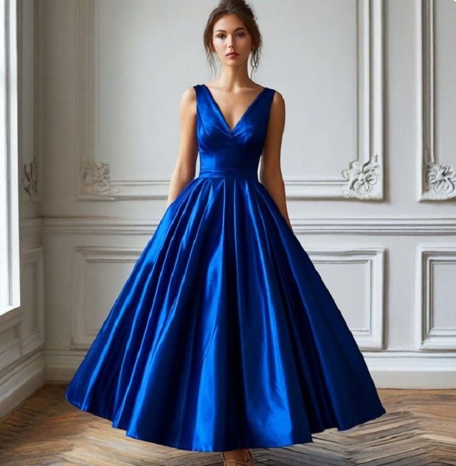 Элегантность под контролем: как заботиться об атласных платьях