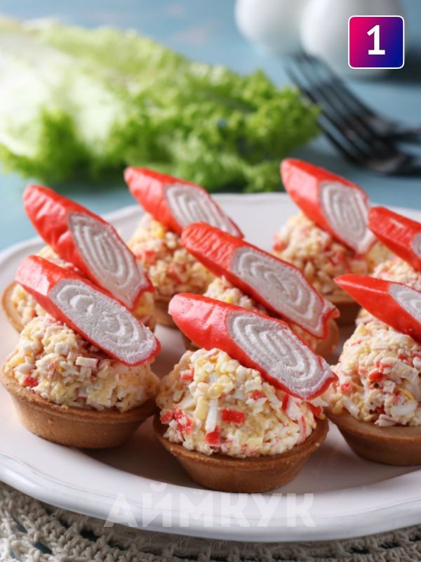 Крабовые палочки: оригинальные закуски для праздника