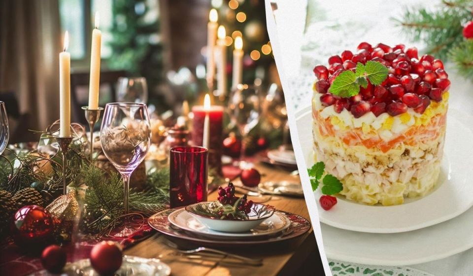 Новый год 2025: какие блюда подружат вас с загадочной Змейкой