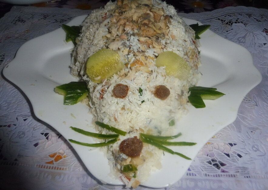 Нежный рыбный салат, который станет звездой вашего праздничного стола