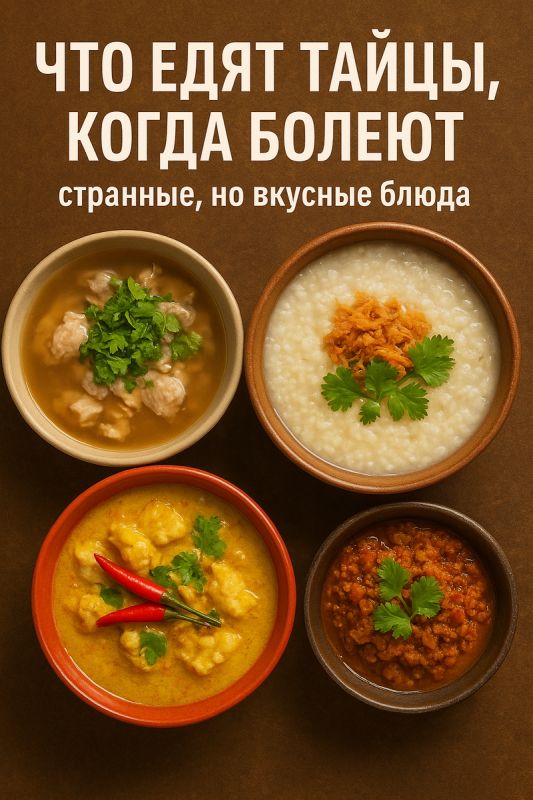 Что тайцы едят при болезни: вкусные традиции и неожиданные блюда