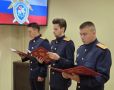 В День офицера России в следственном управлении состоялось торжественное мероприятие, посвященное вступлению выпускников академии СКР в ряды сотрудников ведомства