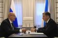 Дмитрий Чернышенко провел рабочую встречу с губернатором Архангельской области Александром Цыбульским