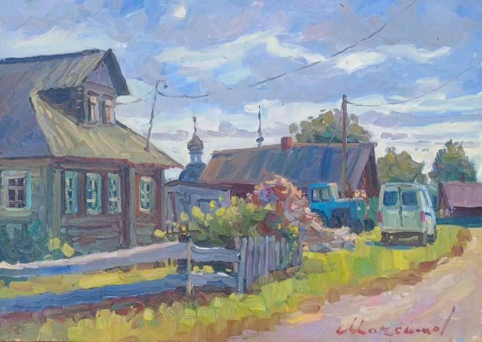 В Волгограде на выставке «Волжская весна» можно увидеть две картины о Кенозерье