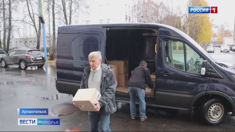 В зону СВО отправилась очередная посылка от земляков