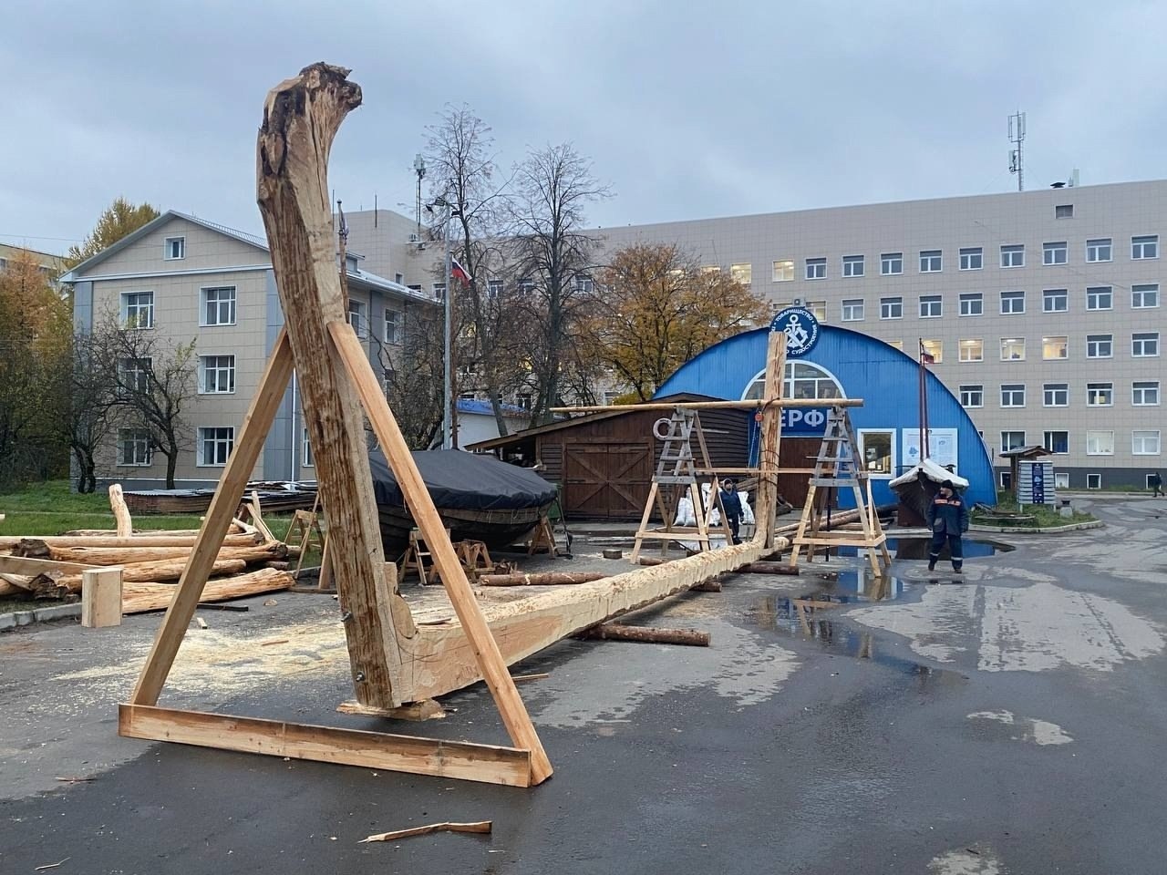 На верфи Товарищества поморского судостроения построят коч