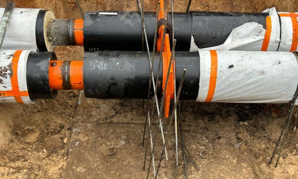 В Мезени построили 1,3 км новых теплосетей в рамках программы развития села