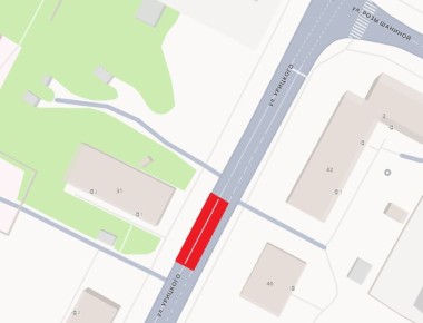 С 29 октября по 8 ноября частично перекрыта для движения транспорта улица Урицкого в районе дома № 31