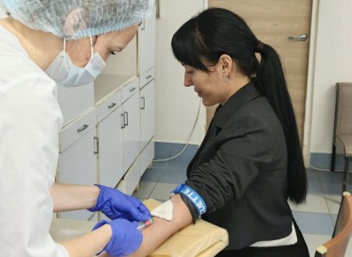 На Архангельской станции переливания крови еще одно предварительное совпадение