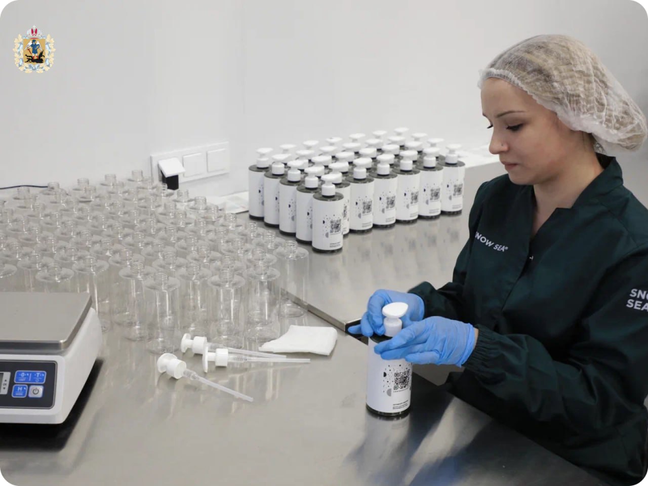 В Архангельске открылся новый косметический цех по производству уходовых средств из арктических водорослей В Архангельске открылся новый косметический цех по производству уходовых средств из арктических водорослей