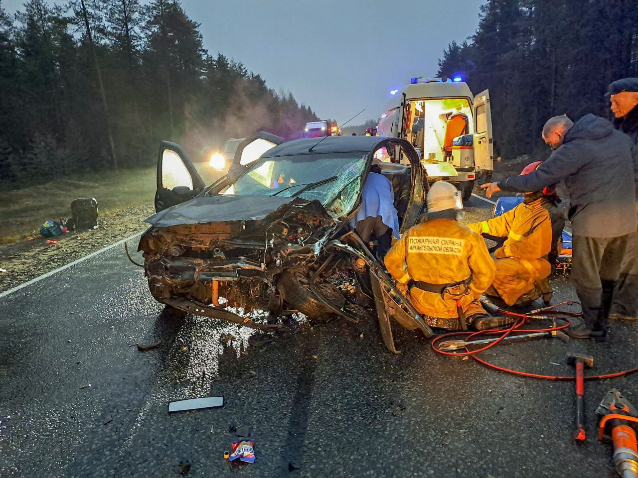 Семь человек пострадали в ДТП в Виноградовском округе