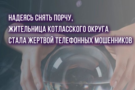 В МО МВД России «Котласский» обратилась 53-летняя местная жительница