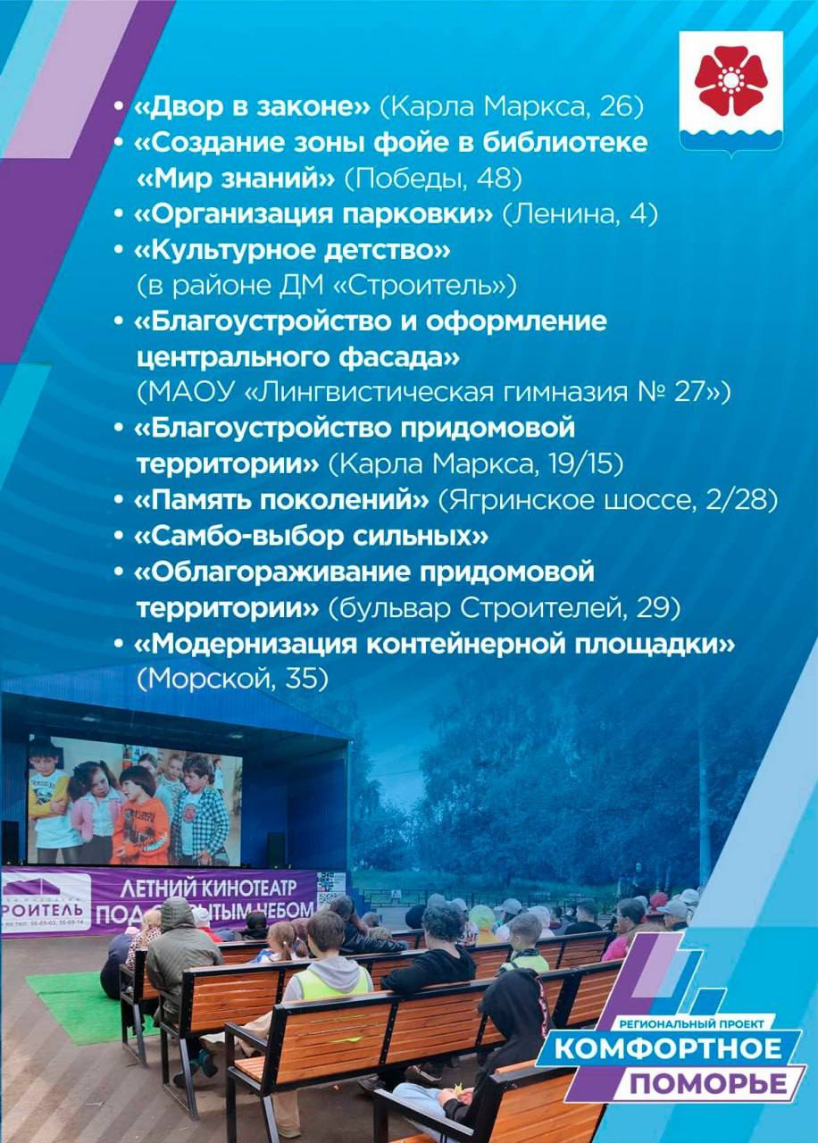 Игорь Арсентьев: 60 инициативных проектов отобрала муниципальная комиссия проекта «Комфортное Поморье» Игорь Арсентьев: 60 инициативных проектов отобрала муниципальная комиссия проекта «Комфортное Поморье»