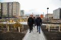 Игорь Арсентьев: Началась приемка благоустроенной территории около детского сада «Веселые нотки»
