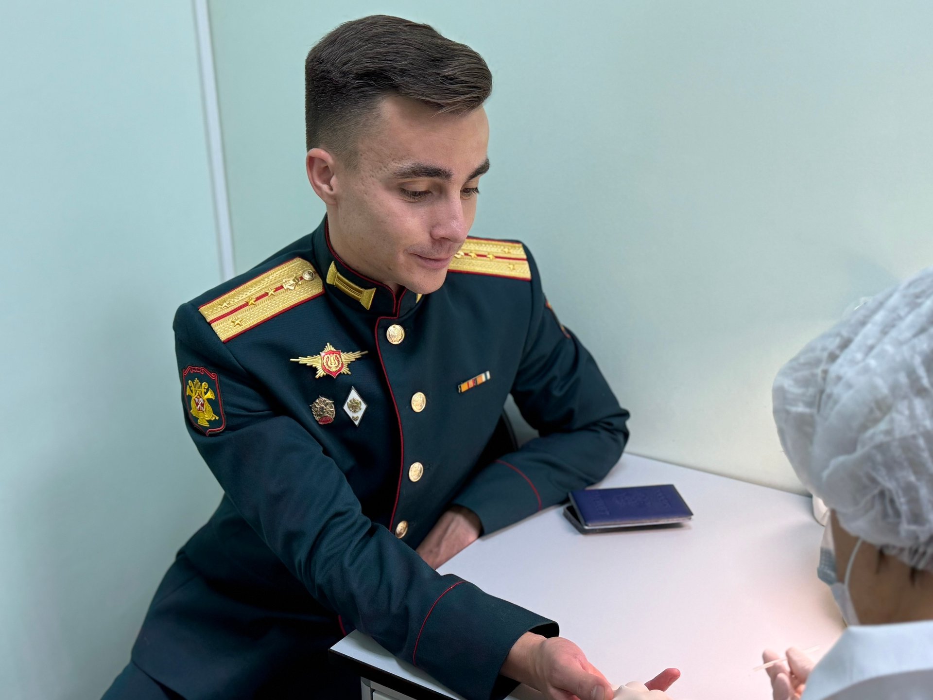 Музыканты оркестра штаба ЛенВО поддержали доноров Поморья Музыканты оркестра штаба ЛенВО поддержали доноров Поморья