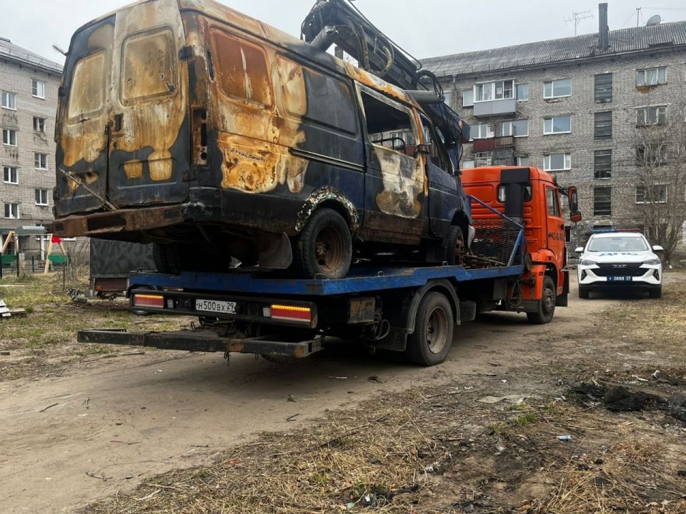 Архангельск очищаем от автохлама! За полгода с улиц города убрано почти 200 брошенных транспортных средств