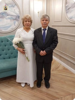Супруги Дорожкины из Северодвинска отпраздновали 50-летний юбилей семейной жизни
