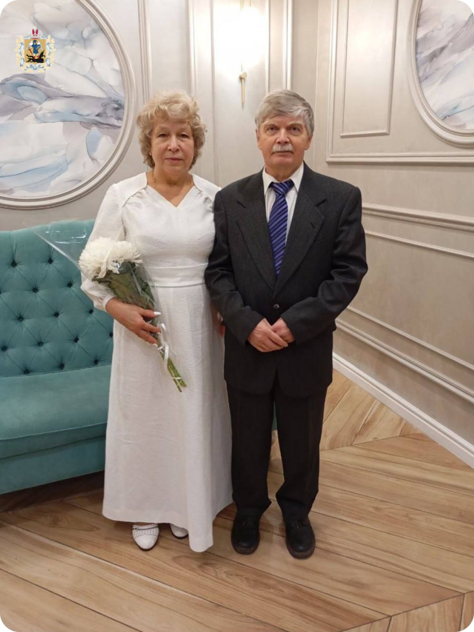 Супруги Дорожкины из Северодвинска отпраздновали 50-летний юбилей семейной жизни