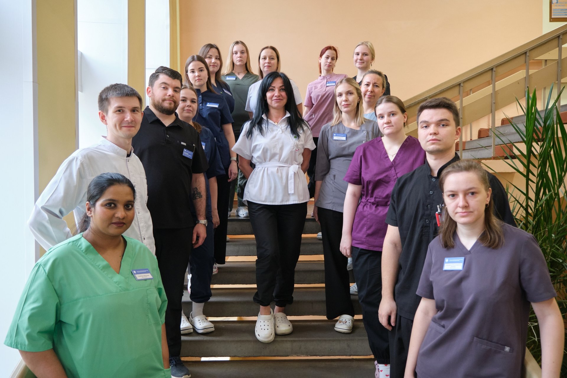 В онкологическом диспансере пополнение: к работе приступили 17 новых врачей и медсестер В онкологическом диспансере пополнение: к работе приступили 17 новых врачей и медсестер