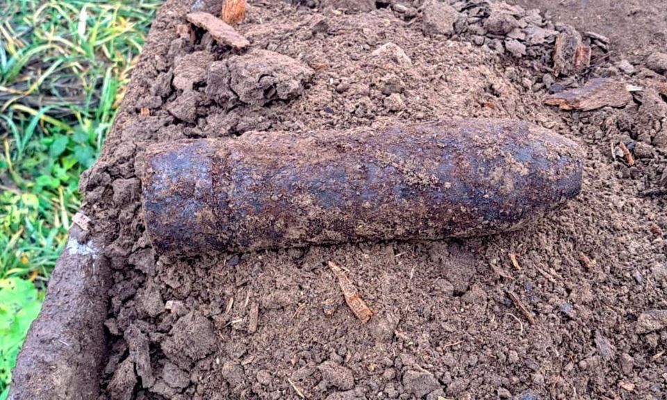 На Бакарице откопали снаряд времён интервенции