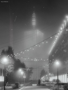 Удивительный туманный Архангельск на снимках Юлии Крюковой