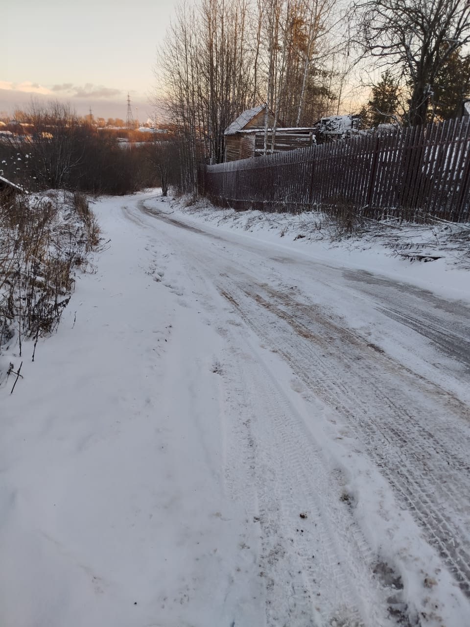 Посёлок Динамо в Архангельске остался без воды и дров Посёлок Динамо в Архангельске остался без воды и дров