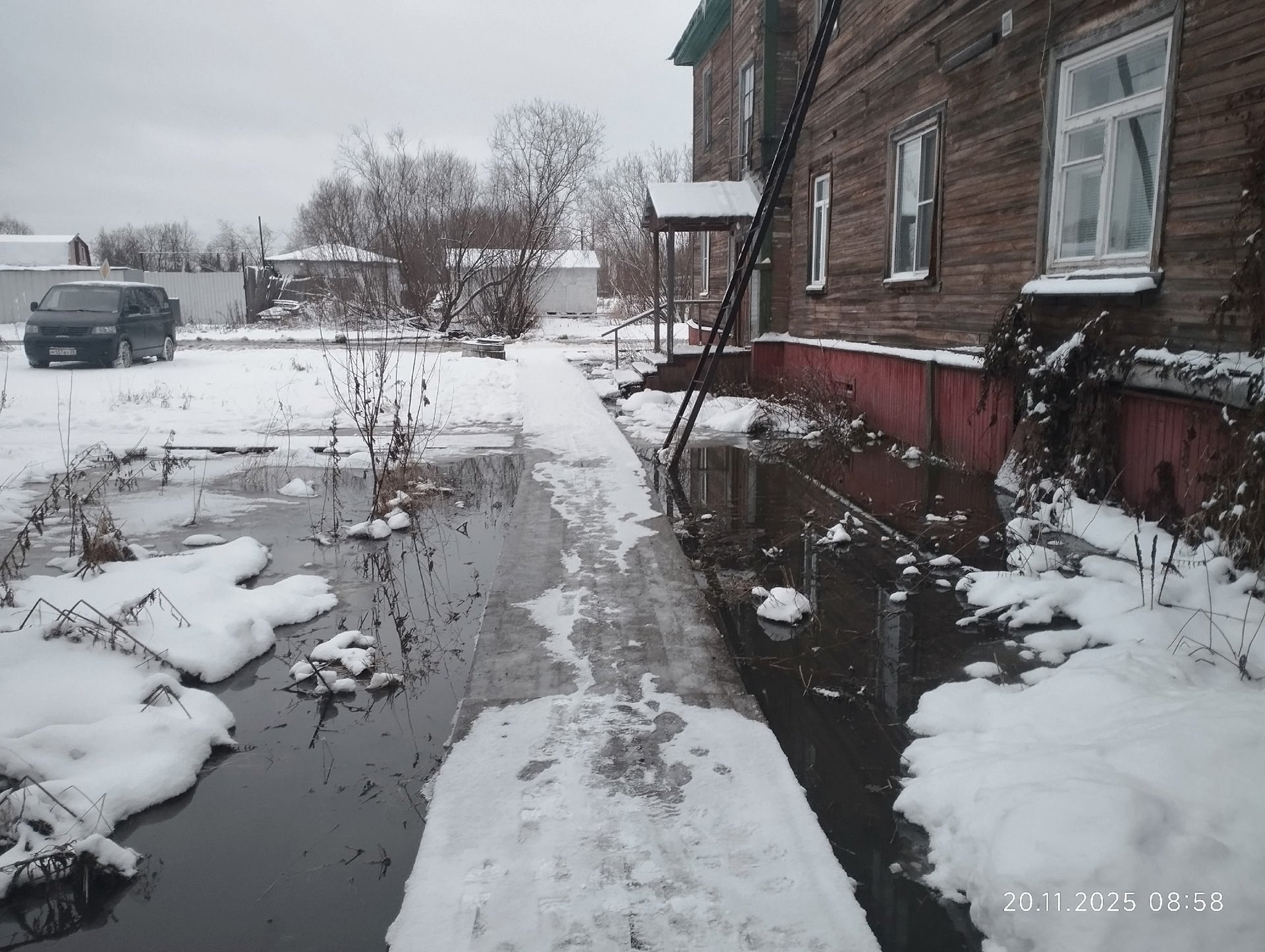 Коммунальное ЧП в посёлке Гидролизного завода в Архангельске Коммунальное ЧП в посёлке Гидролизного завода в Архангельске
