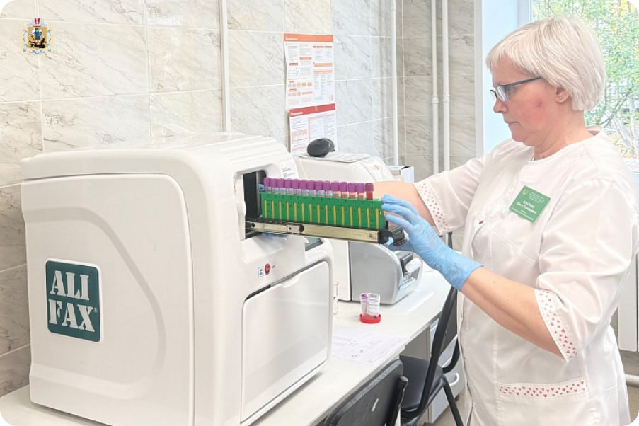 В Котласской больнице начала работу обновленная клинико-диагностическая лаборатория