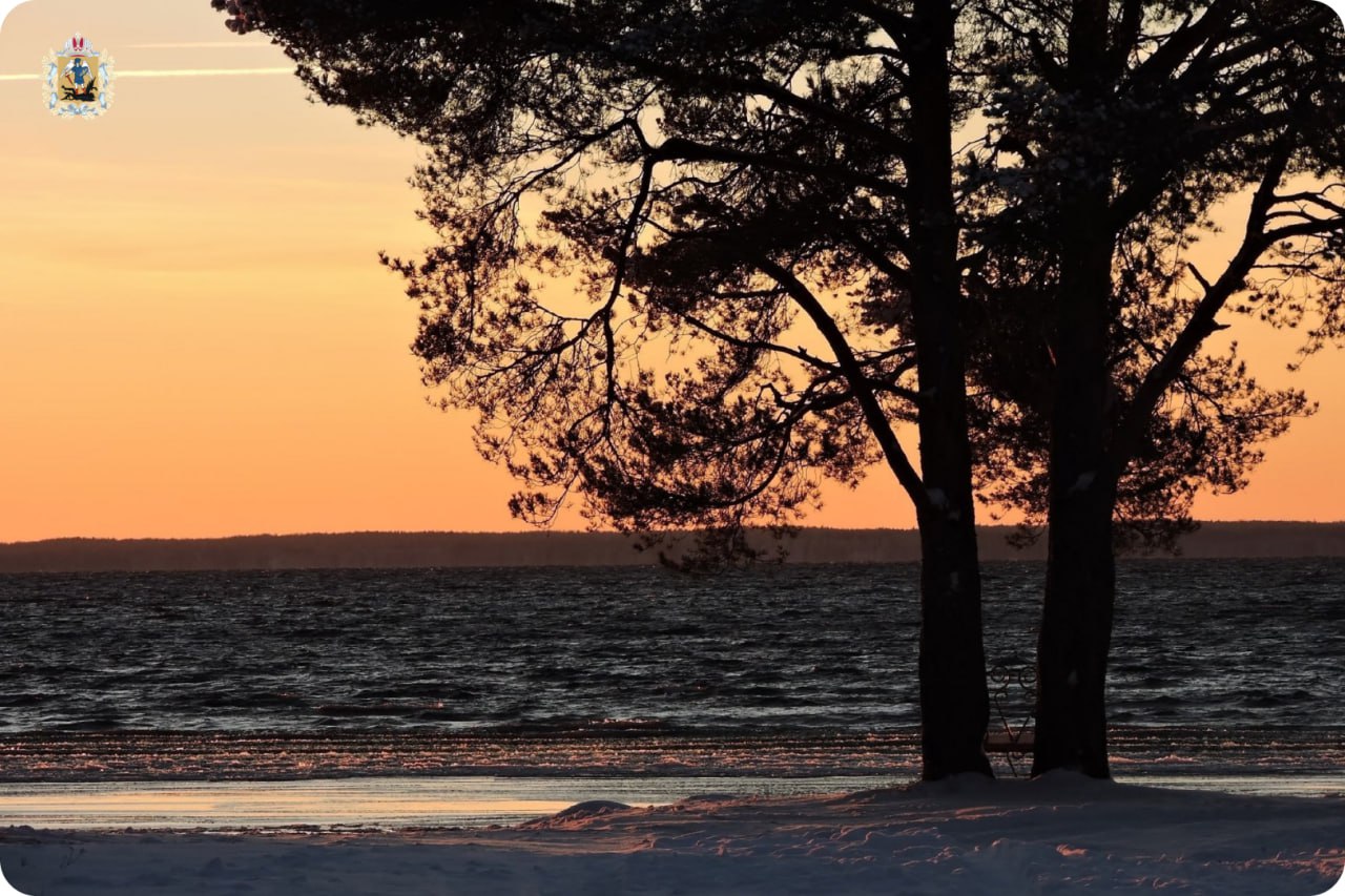 Делимся с вами сказочным и уже почти зимним пейзажем с берегов Лекшмозера в Каргопольском округе Делимся с вами сказочным и уже почти зимним пейзажем с берегов Лекшмозера в Каргопольском округе