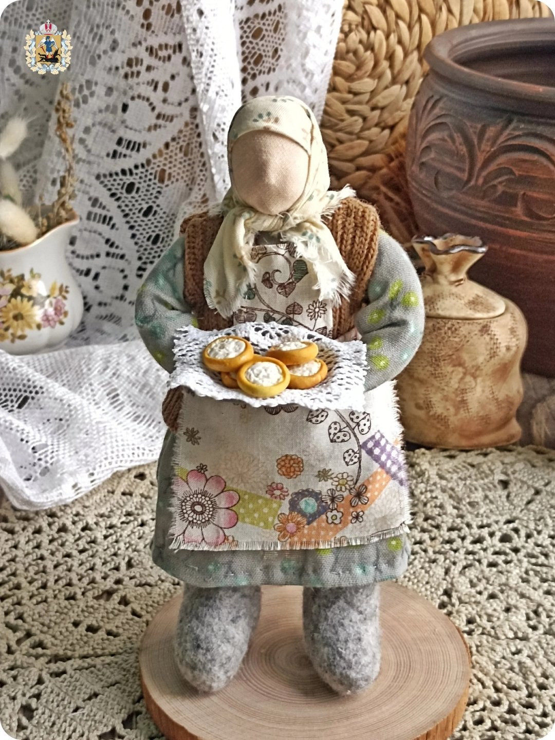 Какие чудесные куклы! Это творения мастерицы Натальи Шохиной из Виноградовского округа