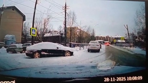 Сегодня утром в Архангельске сбили пешехода