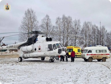 Бригады санитарной авиации Архангельской области подвели итоги своей работы за ноябрь