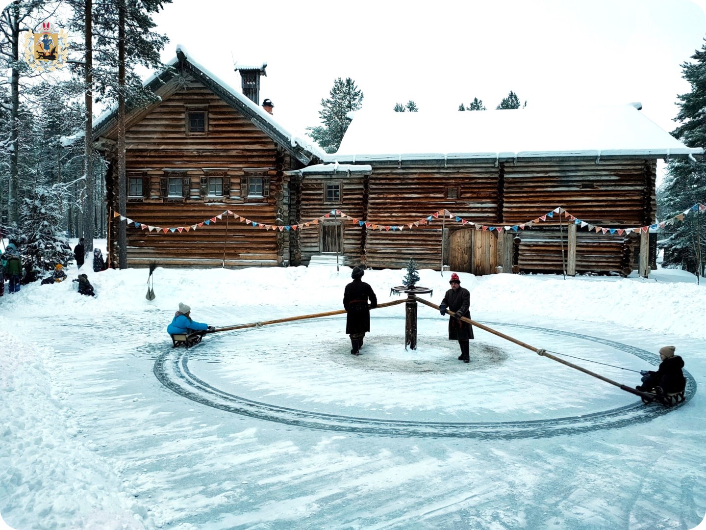 Новогоднее настроение совсем близко! С 14 декабря в музее-заповеднике «Малые Корелы» стартует программа «Весёлое Новогодие», которая продлится до 10 января Новогоднее настроение совсем близко! С 14 декабря в музее-заповеднике «Малые Корелы» стартует программа «Весёлое Новогодие», которая продлится до 10 января