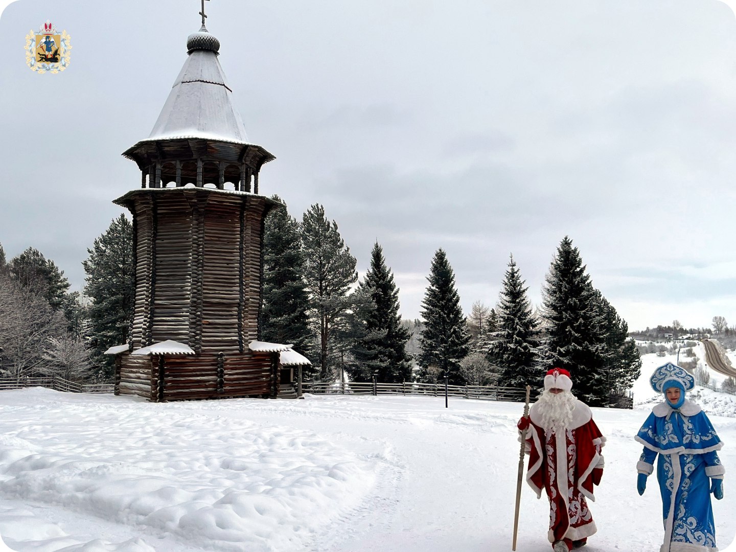 Новогоднее настроение совсем близко! С 14 декабря в музее-заповеднике «Малые Корелы» стартует программа «Весёлое Новогодие», которая продлится до 10 января