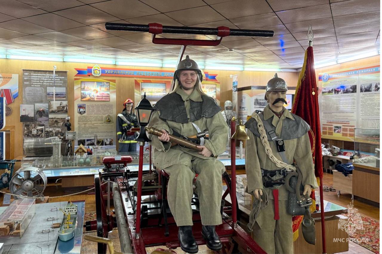 В Архангельске на пожарно-технической выставке появился трубный ход 1903 года В Архангельске на пожарно-технической выставке появился трубный ход 1903 года