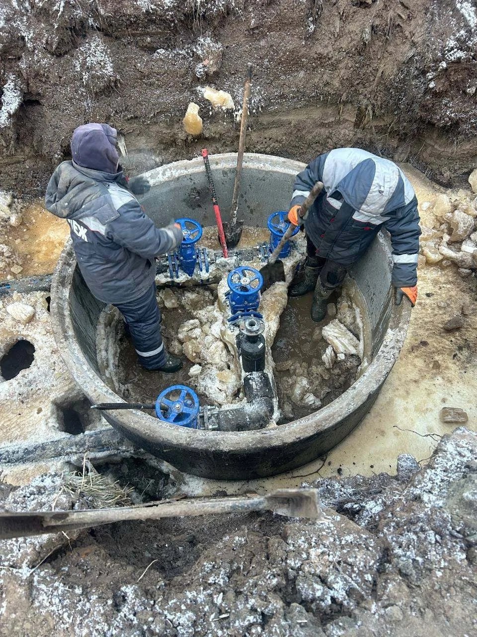 Строительство нового водовода на Бревенник – в активной стадии Строительство нового водовода на Бревенник – в активной стадии