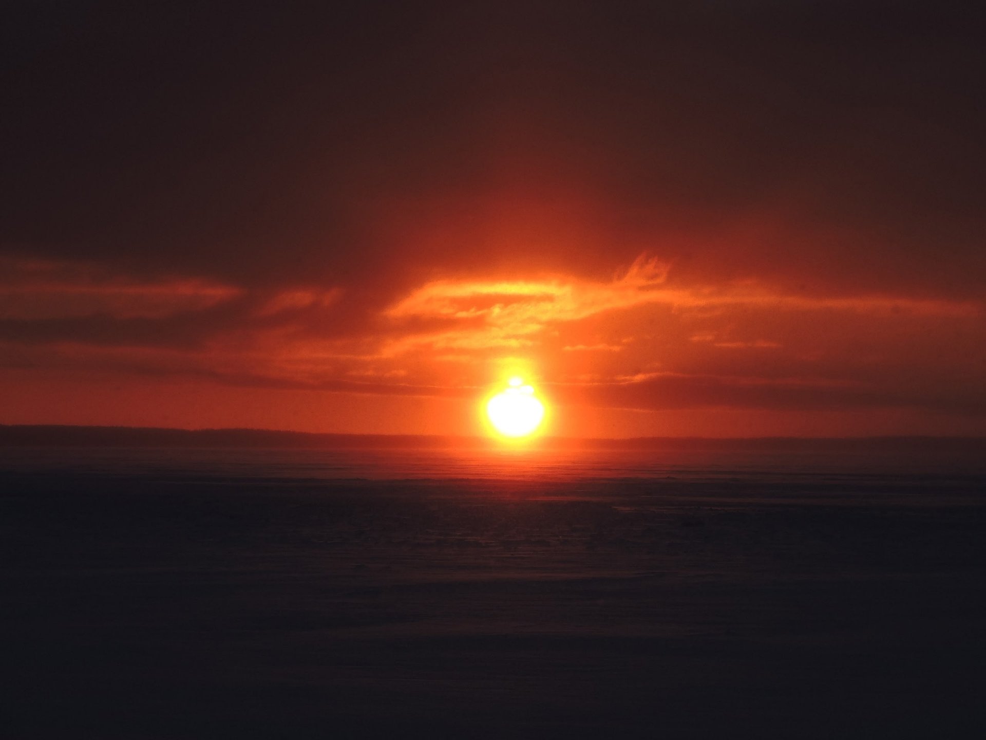 Огненный рассвет в Кенозерье Огненный рассвет в Кенозерье