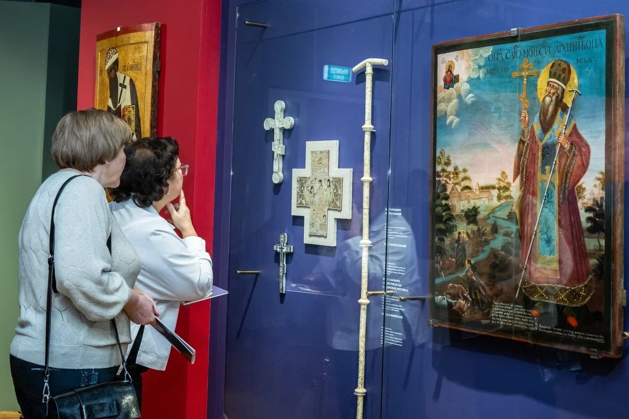 Иконы из музейных фондов Архангельской области представлены на выставке «Ковчег» в Москве Иконы из музейных фондов Архангельской области представлены на выставке «Ковчег» в Москве