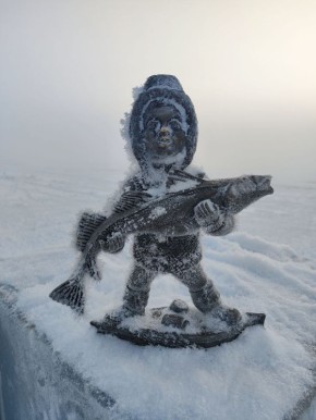 Морозные кадры Архангельска