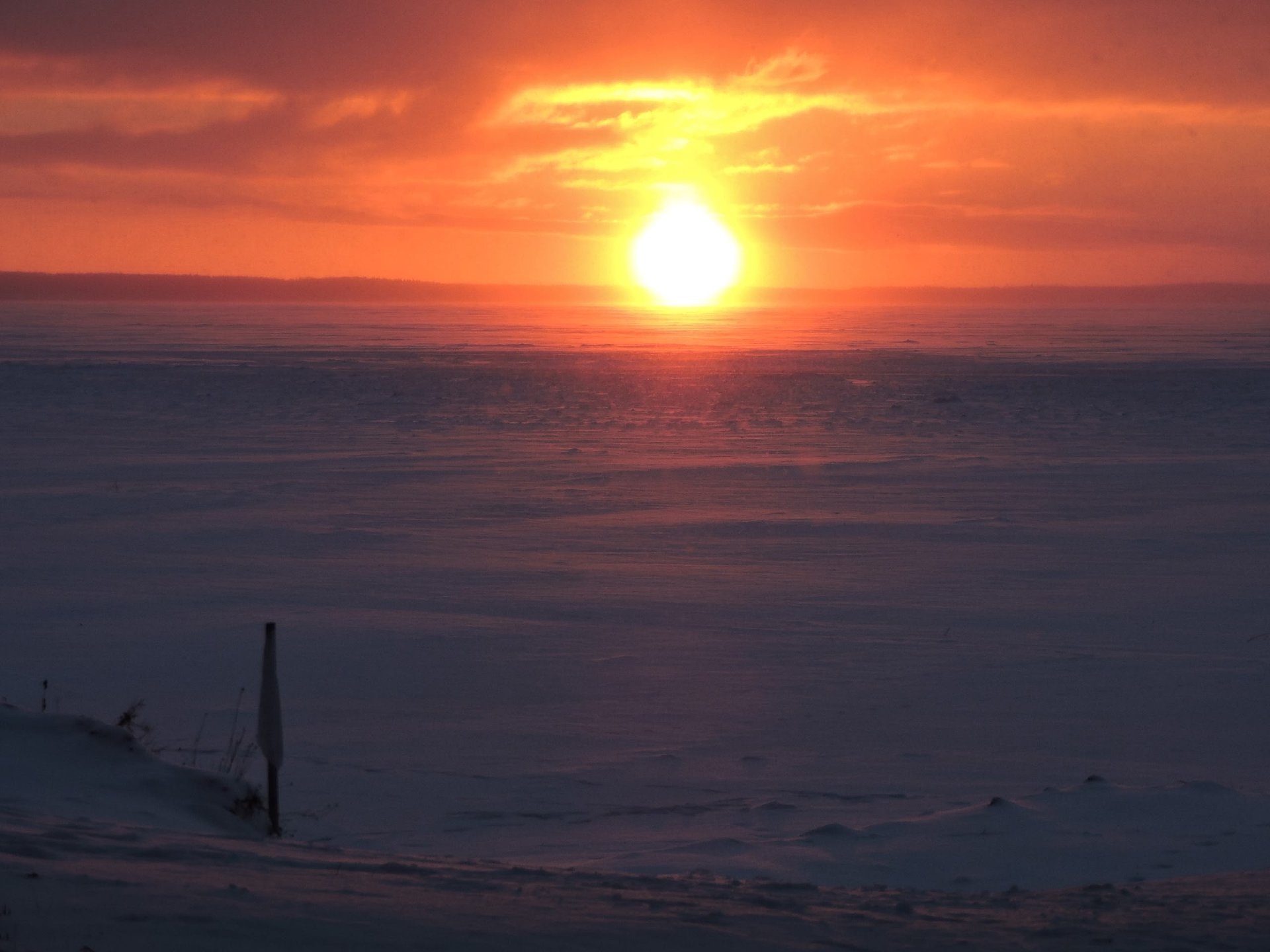 Огненный рассвет в Кенозерье Огненный рассвет в Кенозерье