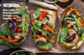 Погружение в кулинарное искусство: горячие бутерброды с грибами и песто