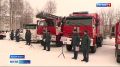 Спасателям и пожарным Поморья вручили ключи от новых машин