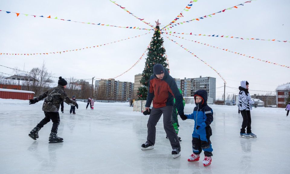 Где в Архангельске покататься на коньках?