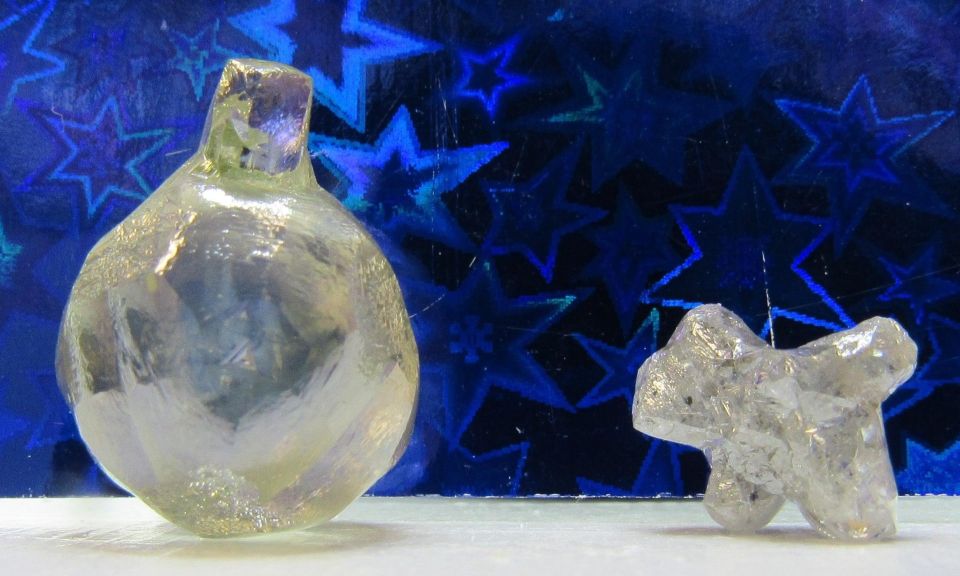 В Архангельской области добыли новогодние «алмазы-игрушки»