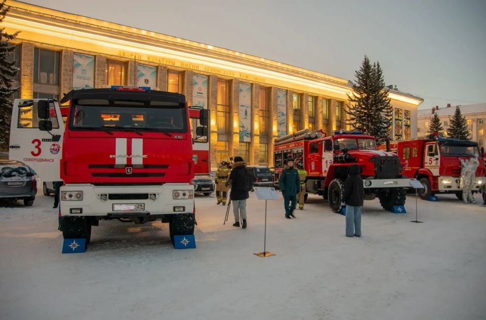 На площади Победы в Северодвинске развернётся пожарно-техническая выставка