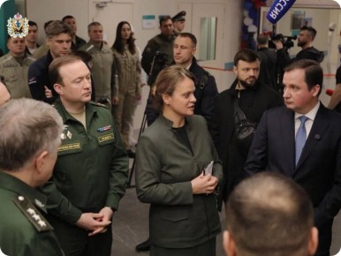 Новый военный госпиталь открылся в городе Мирный