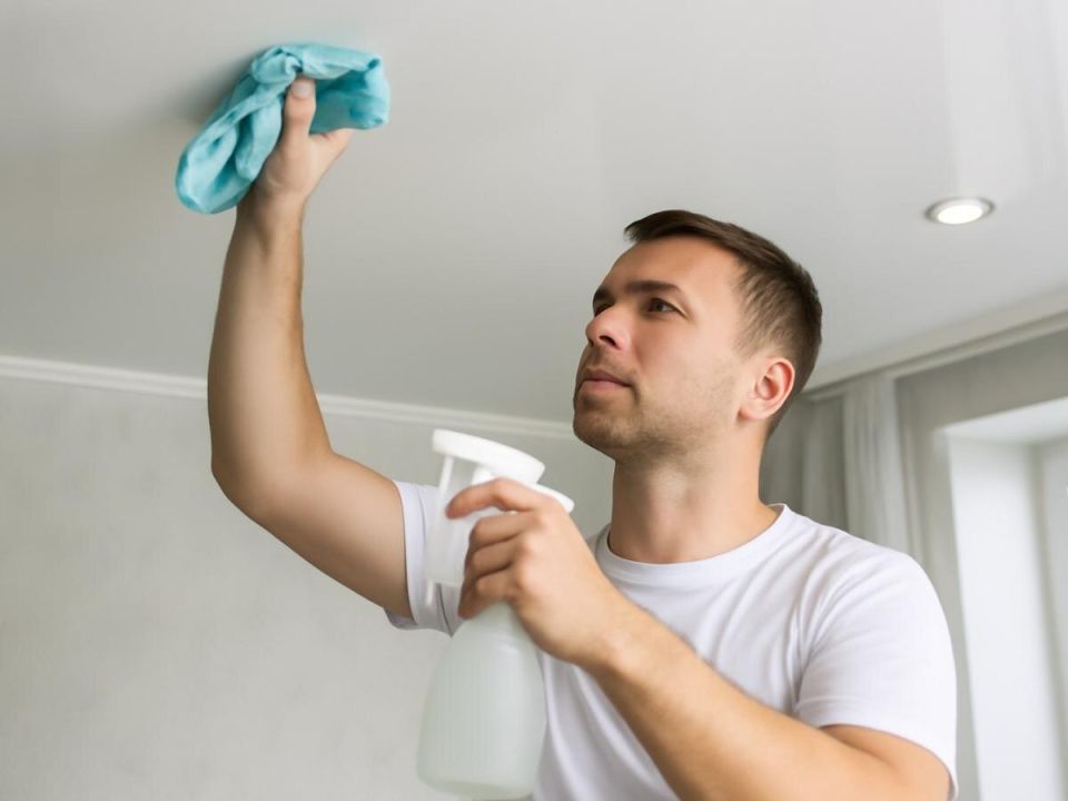 Пищевая сода как универсальный помощник в уборке натяжных потолков