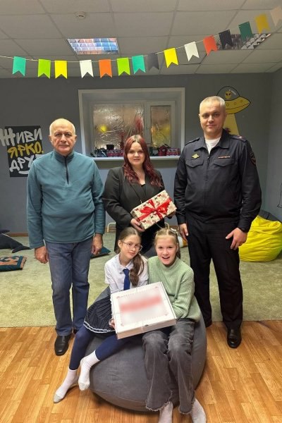 Северодвинские полицейские присоединились к Всероссийской акции «Полицейский Дед Мороз»